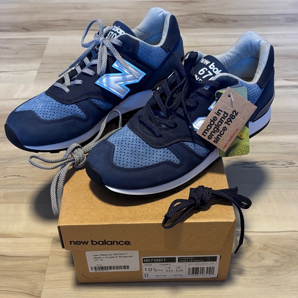 New Balance N670VT Made in UK men 10.5